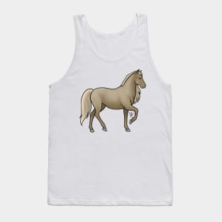 Horse - Paso Fino - Palomino Tank Top